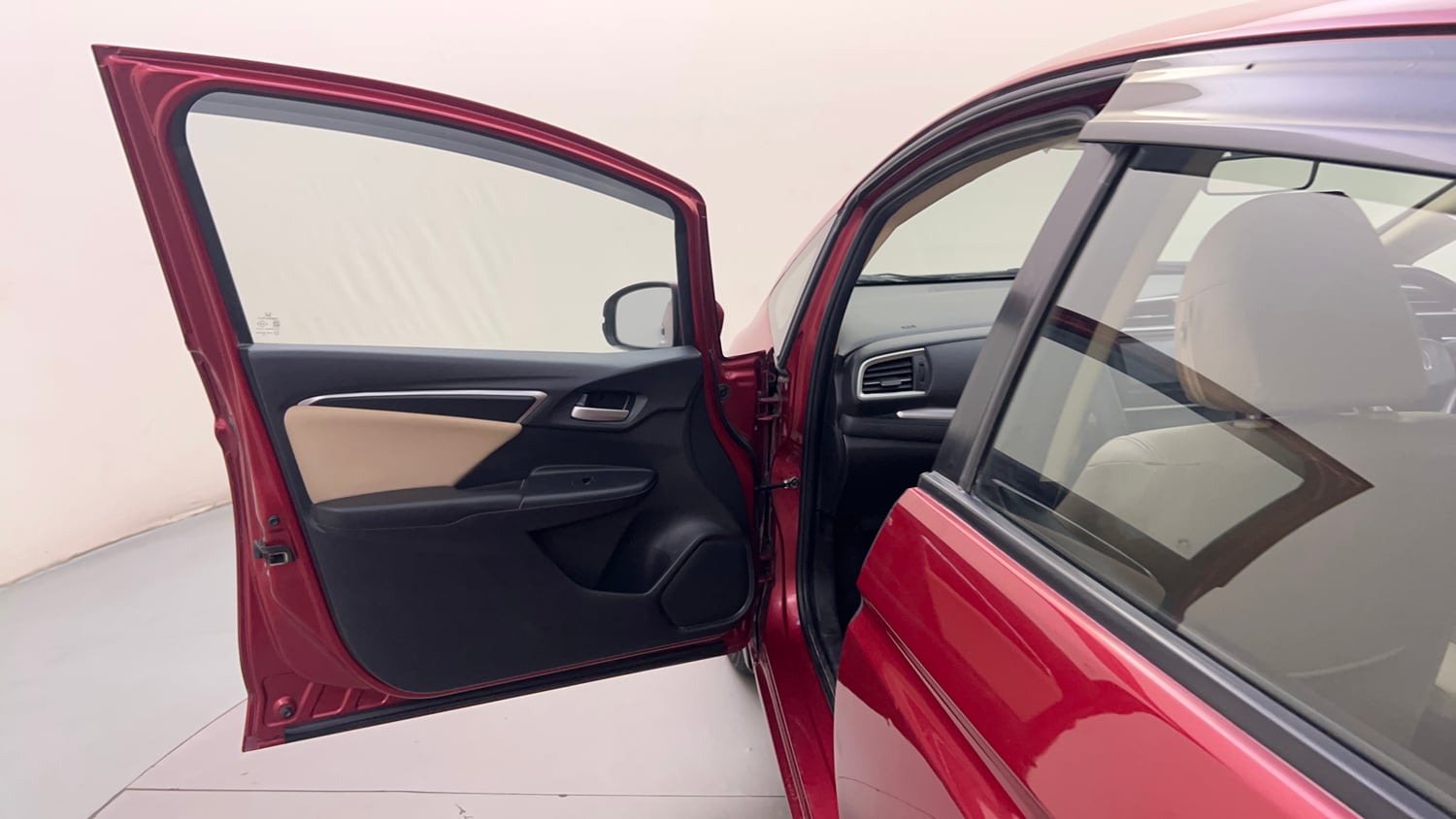 Used 2020 Honda Jazz ZX CVT Petrol Automatic interior LEFT FRONT DOOR OPEN VIEW