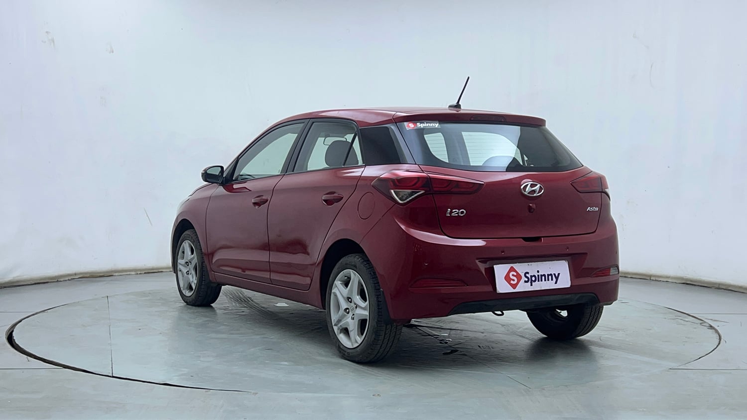 Used 2017 Hyundai Elite i20 Asta 1.2 Petrol Manual exterior LEFT REAR CORNER VIEW