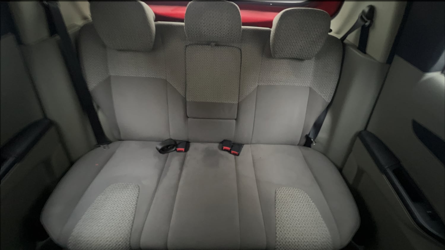 Used 2016 Mahindra KUV100 K6+ 6 STR Petrol Manual interior REAR SEAT CONDITION VIEW