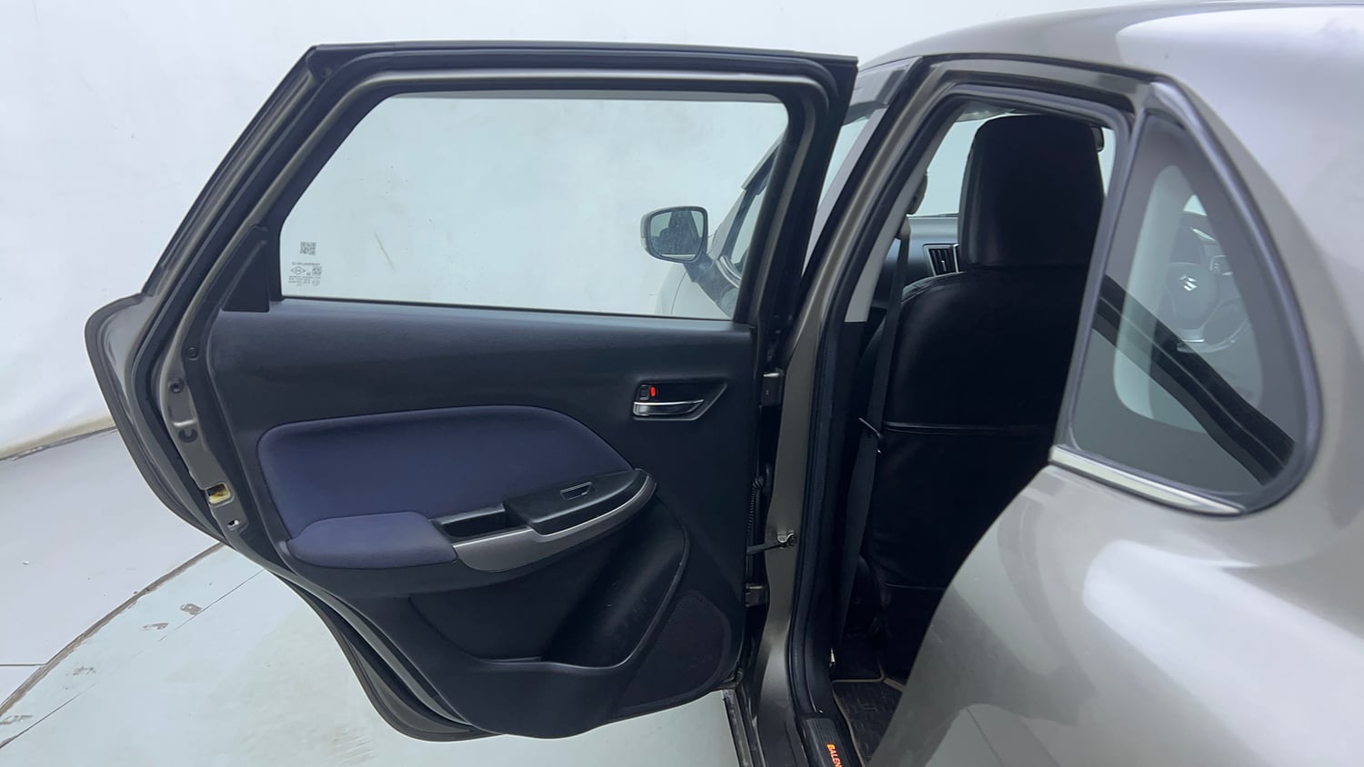 Used 2020 Maruti Suzuki Baleno Zeta Automatic Petrol Automatic interior LEFT REAR DOOR OPEN VIEW