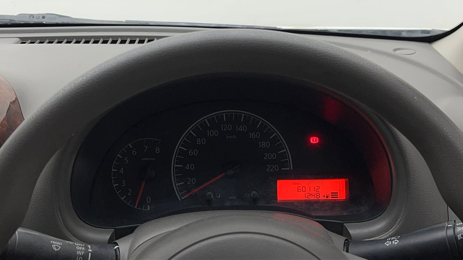 Used 2013 Nissan Sunny XL Petrol Manual interior CLUSTERMETER VIEW