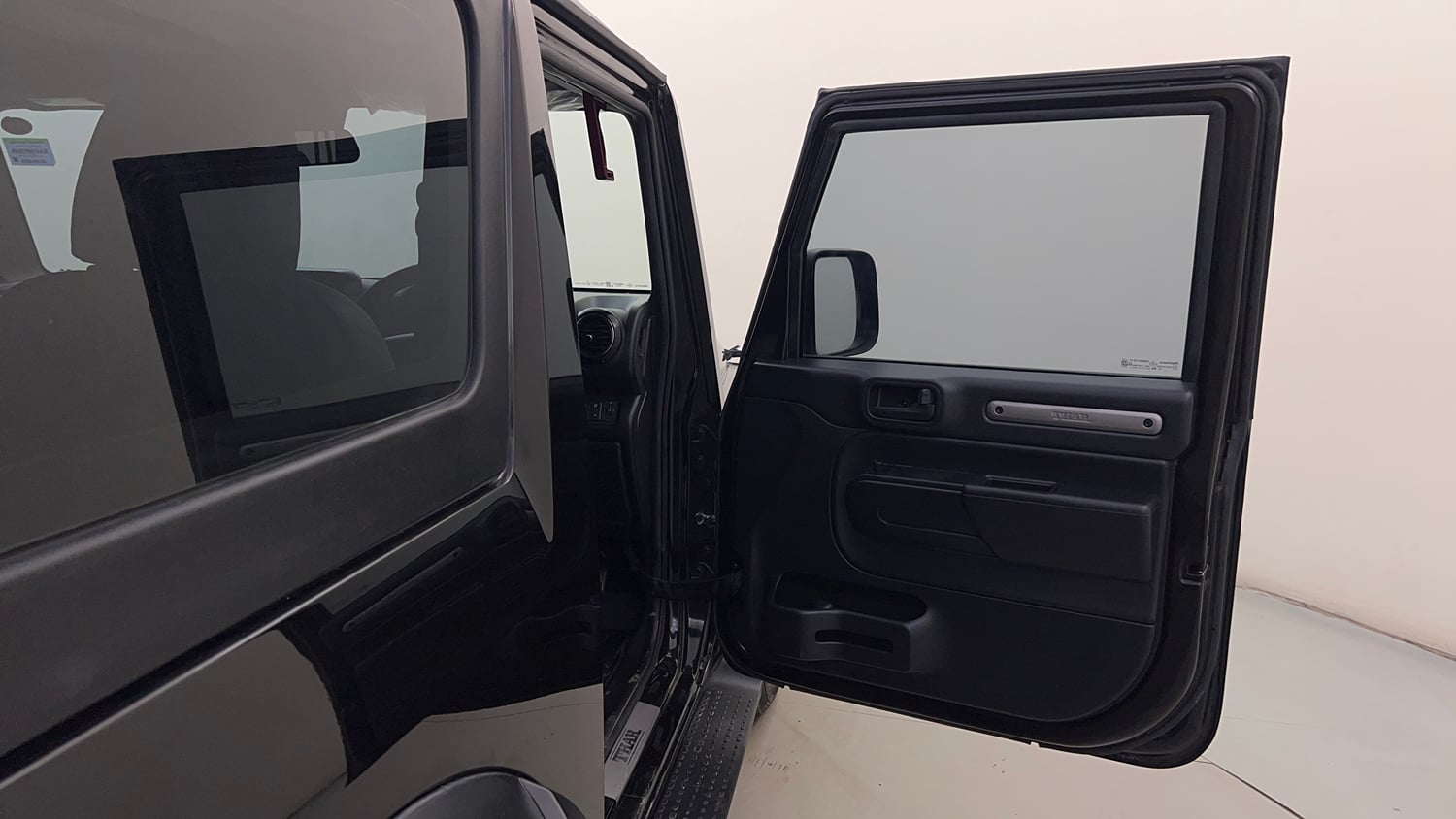 Used 2024 Mahindra Thar LX Hard Top Petrol AT RWD Petrol Automatic interior RIGHT FRONT DOOR OPEN VIEW