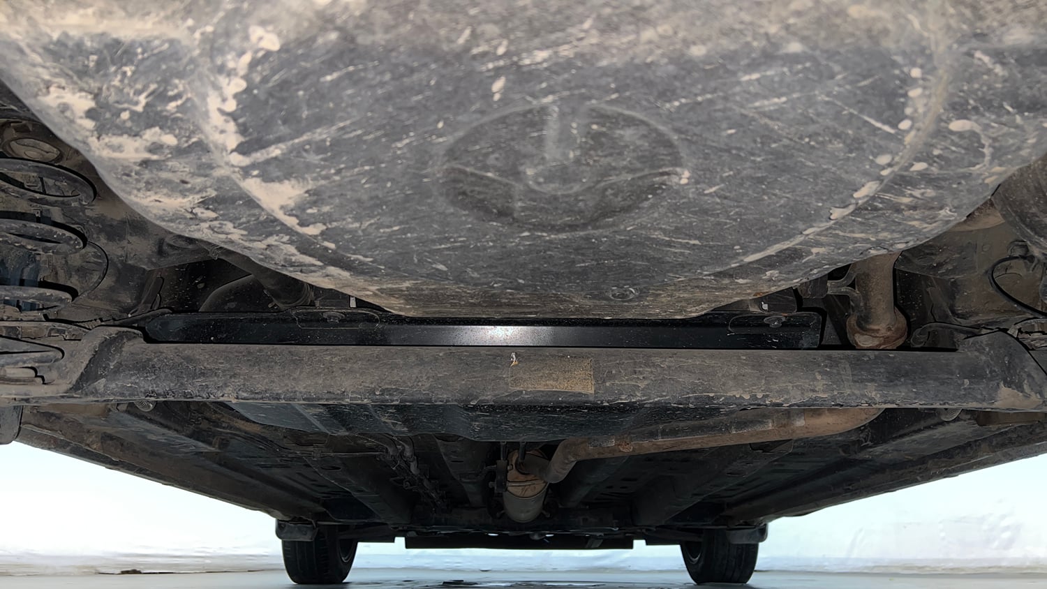 Used 2023 Tata Altroz XZA Petrol Petrol Automatic extra REAR UNDERBODY VIEW (TAKEN FROM REAR)