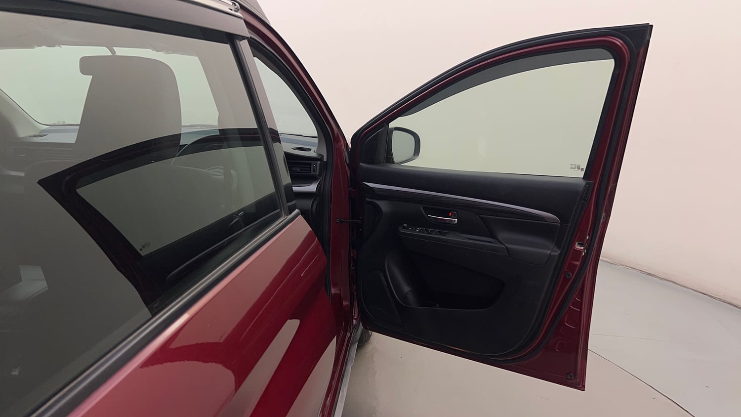 Used 2023 Maruti Suzuki XL6 Alpha Plus AT Petrol Dual Tone Petrol Automatic interior RIGHT FRONT DOOR OPEN VIEW