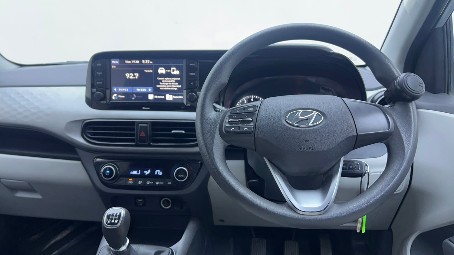 Used 2021 Hyundai Grand i10 Nios Sportz 1.2 Kappa VTVT CNG Cng Manual interior STEERING VIEW