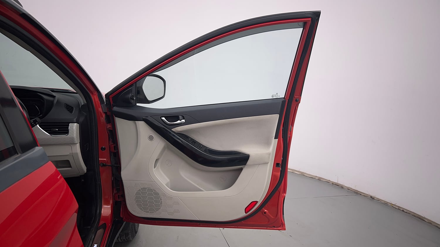Used 2022 Tata Nexon XZA Plus  (S) Dual Tone Petrol Automatic interior RIGHT FRONT DOOR OPEN VIEW