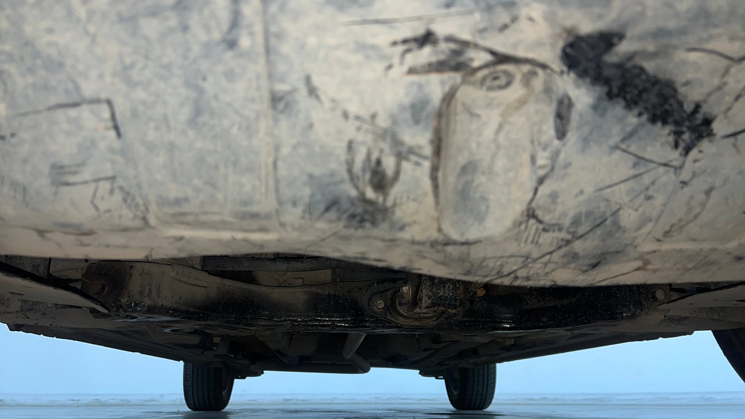 Used 2016 Hyundai Elite i20 Asta 1.2 (O) Petrol Manual extra FRONT LEFT UNDERBODY VIEW
