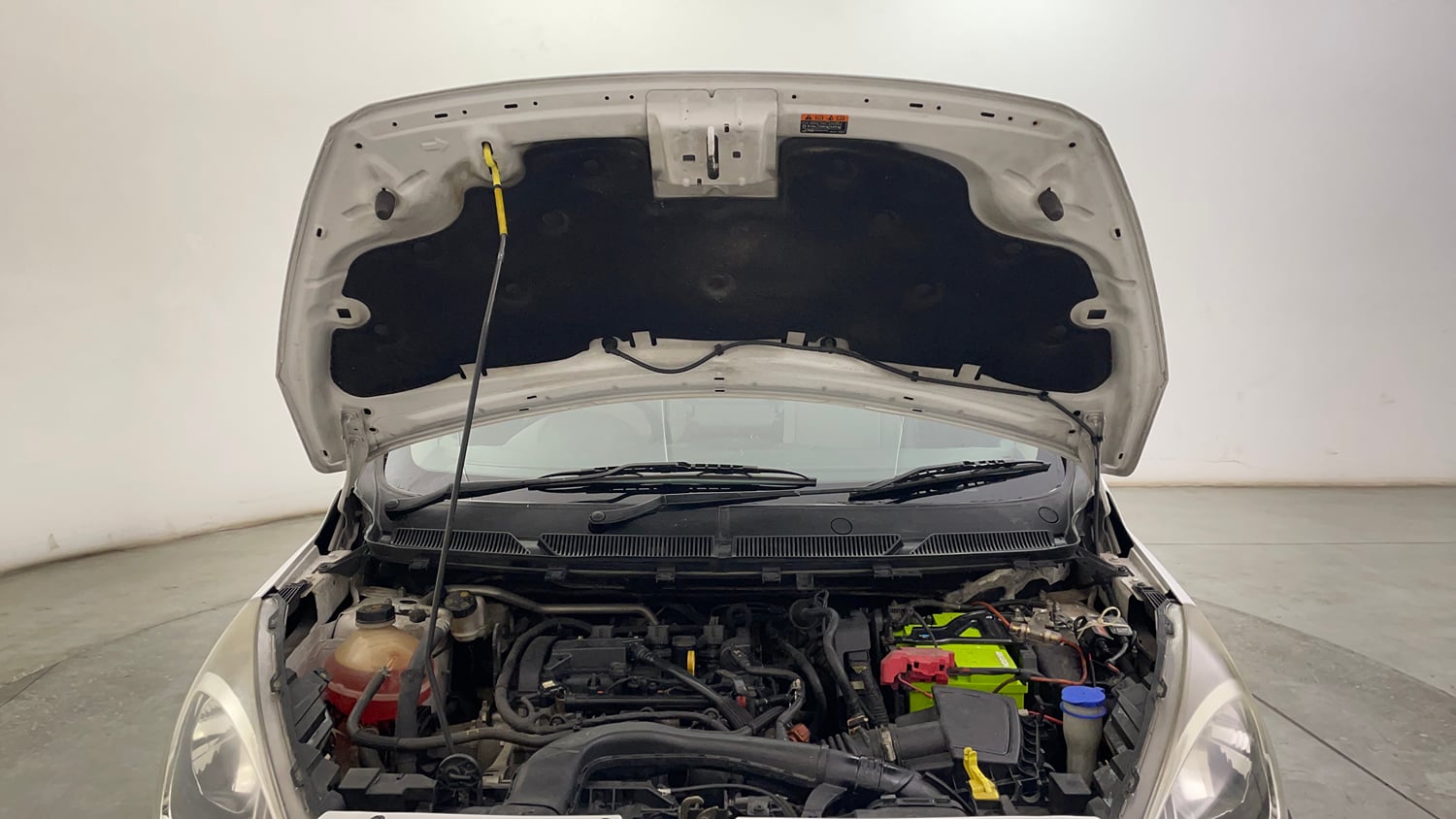 Used 2019 Ford Figo Titanium 1.5 Ti-VCT AT Petrol Automatic engine ENGINE & BONNET OPEN FRONT VIEW