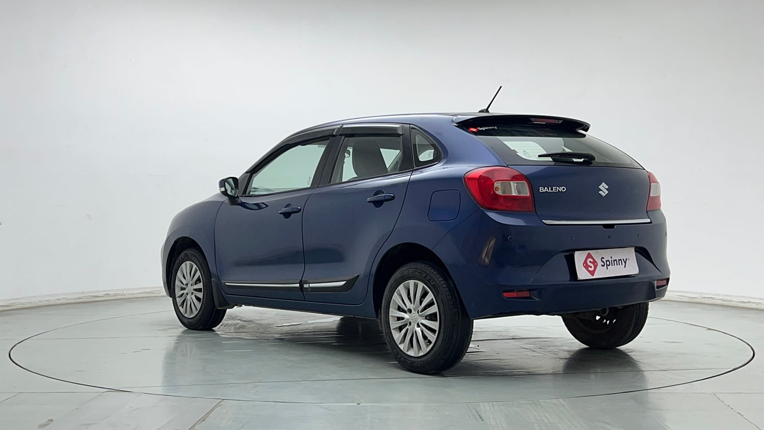 Used 2019 Maruti Suzuki Baleno Delta Petrol Manual exterior LEFT REAR CORNER VIEW