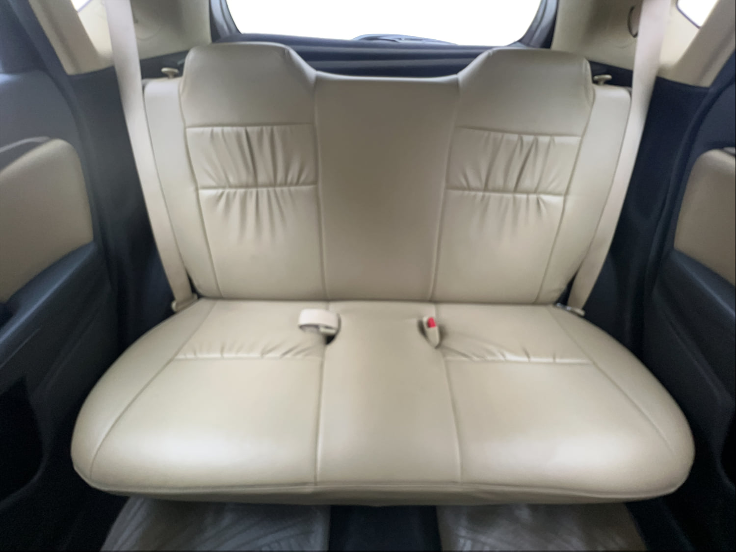 Used 2016 Honda Jazz V AT Petrol Petrol Automatic interior REAR SEAT CONDITION VIEW