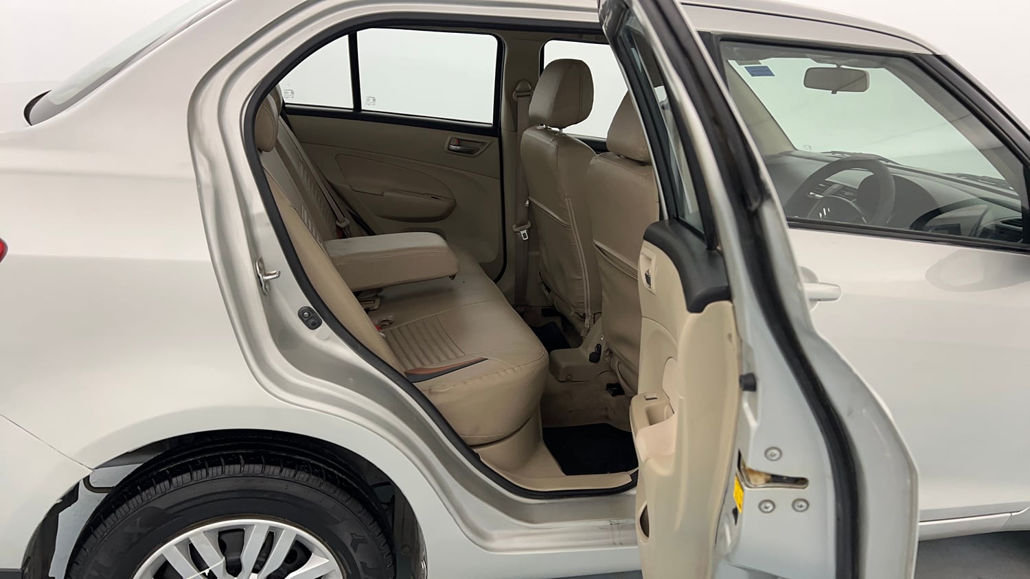 Used 2015 Maruti Suzuki Swift Dzire VXI Petrol Manual interior RIGHT SIDE REAR DOOR CABIN VIEW