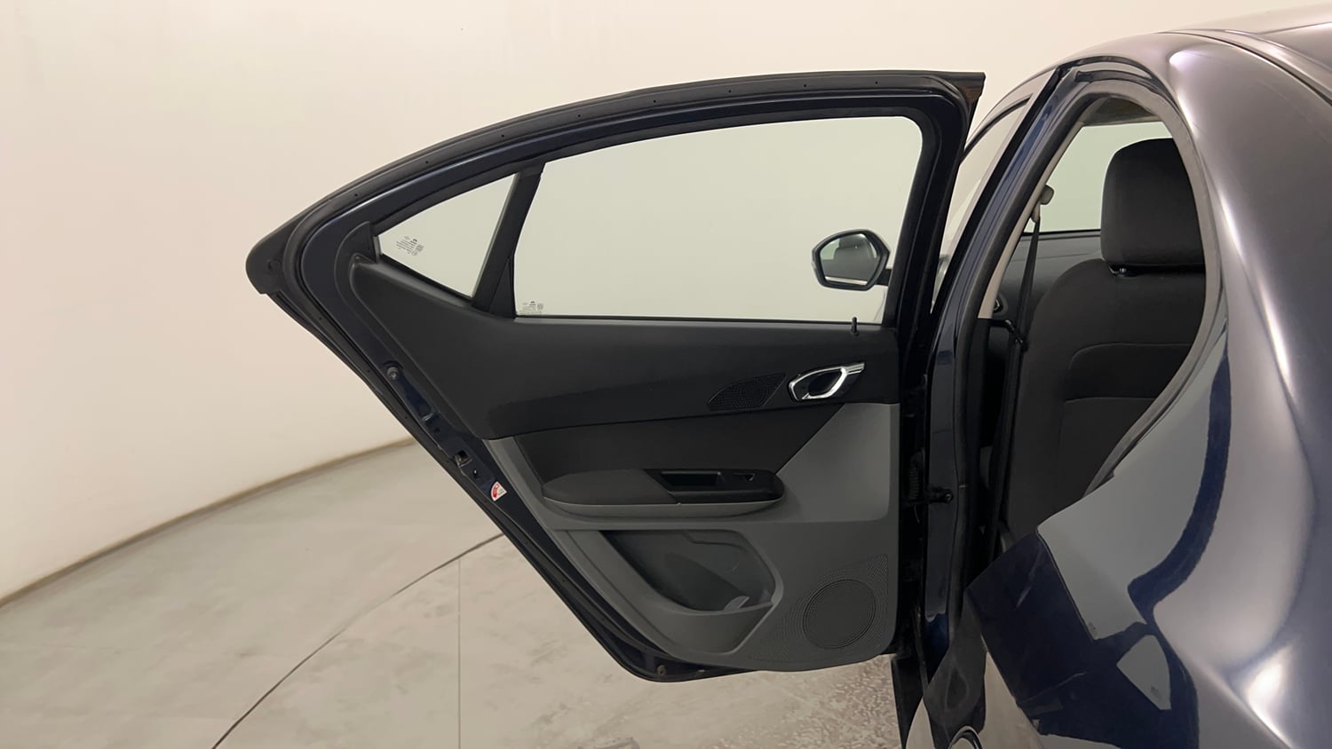 Used 2019 Tata Tigor Revotron XZA Petrol Automatic interior LEFT REAR DOOR OPEN VIEW