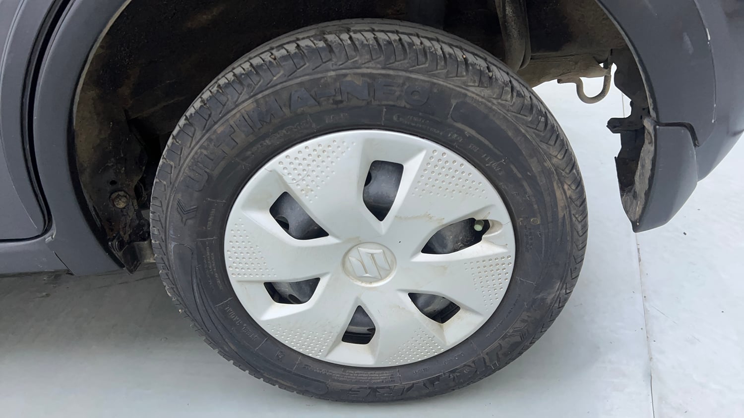 Used 2024 Maruti Suzuki Alto K10 VXi Plus Petrol Manual tyres LEFT REAR TYRE RIM VIEW
