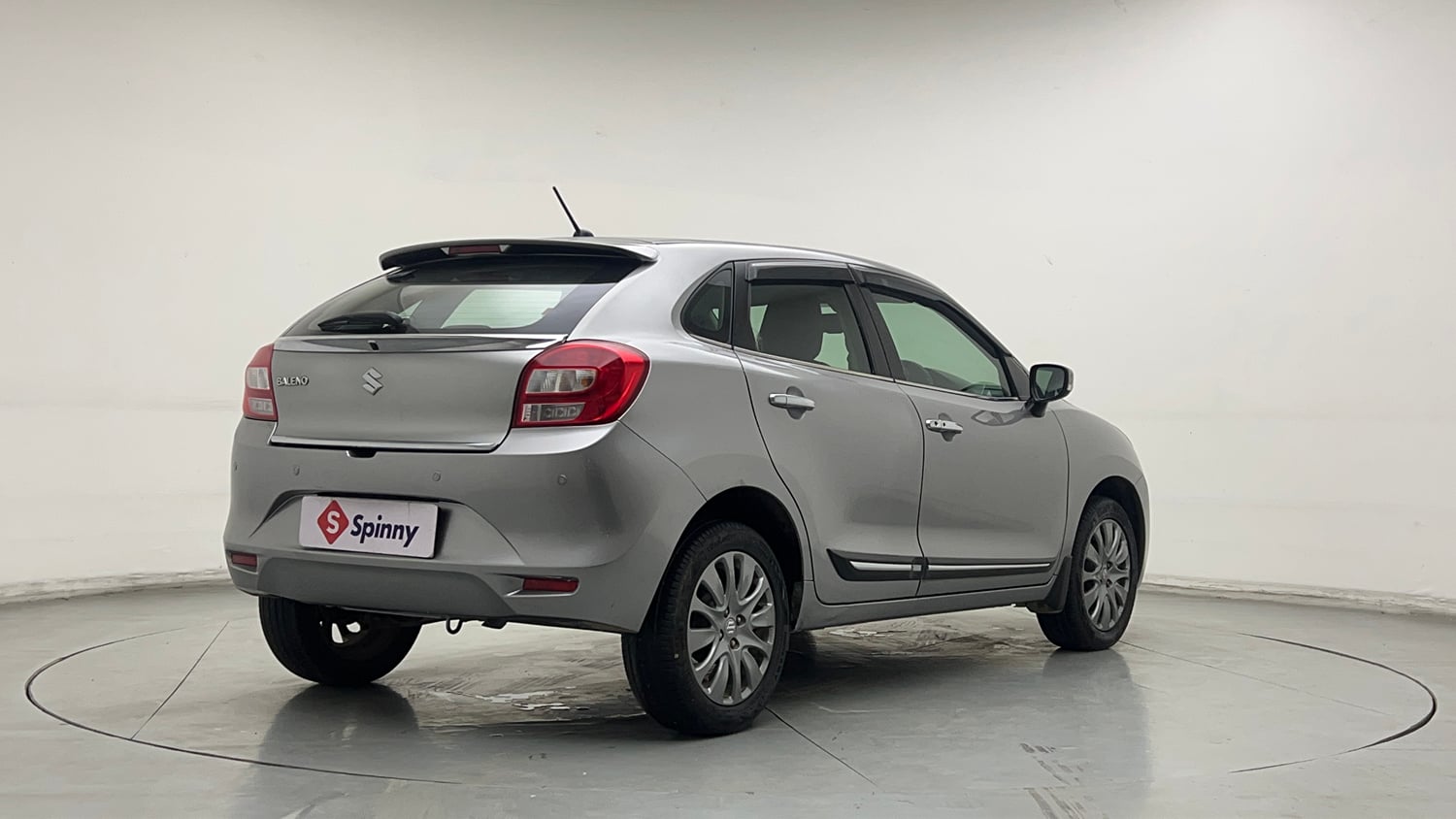 Used 2017 Maruti Suzuki Baleno Alpha 1.2 Petrol Manual exterior RIGHT REAR CORNER VIEW