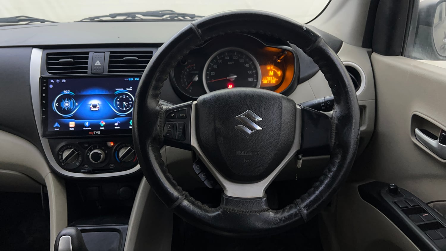 Used 2017 Maruti Suzuki Celerio ZXI (O) AMT Petrol Automatic interior STEERING VIEW
