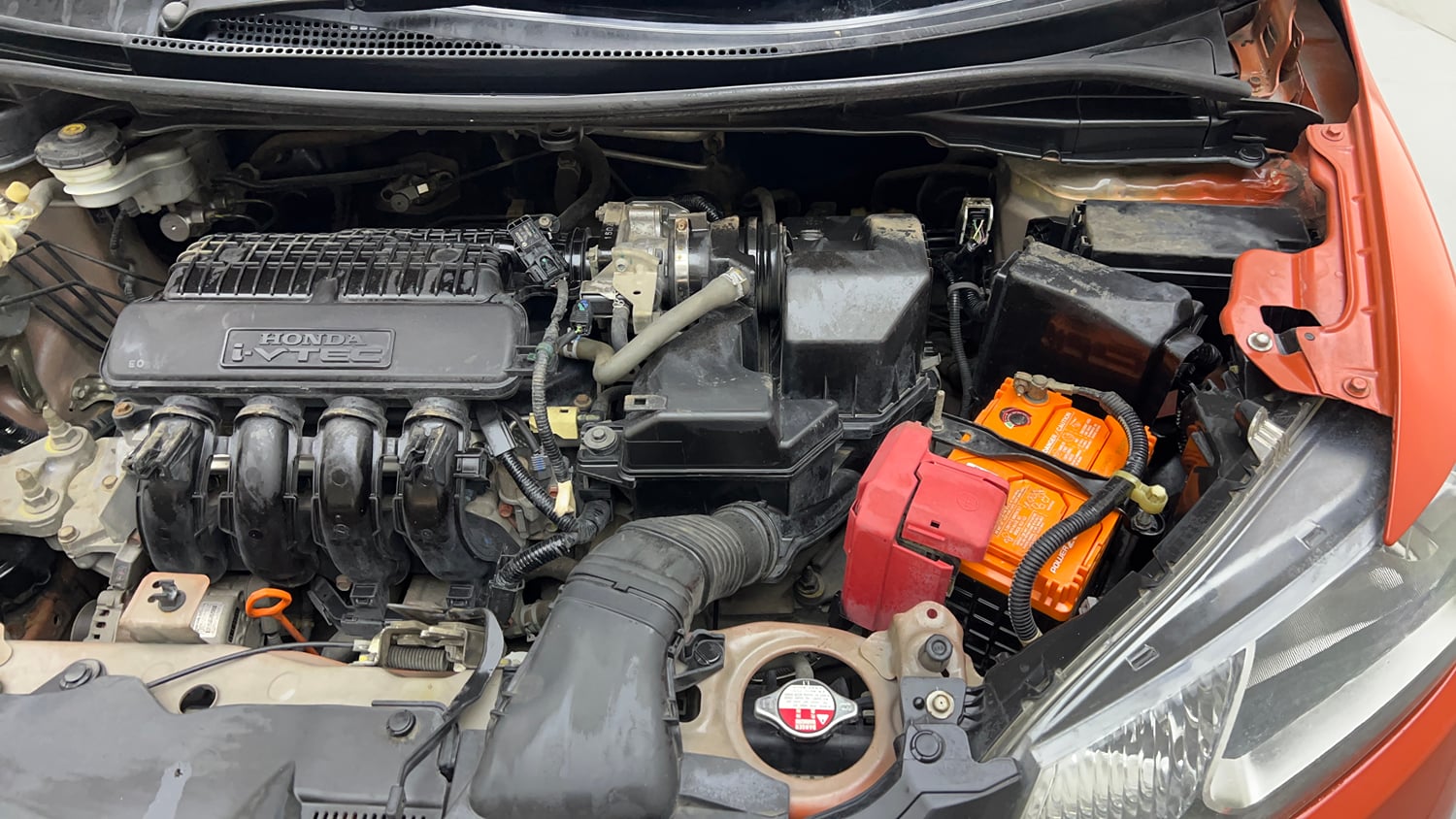 Used 2015 Honda Jazz V Petrol Petrol Manual engine ENGINE LEFT SIDE VIEW