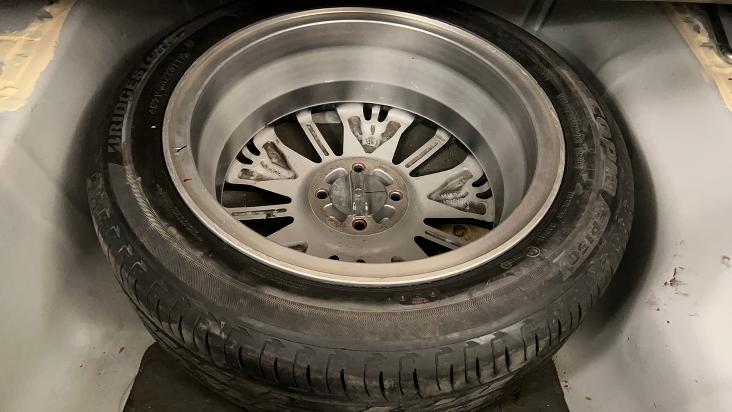 Used 2017 Honda City ZX CVT Petrol Petrol Automatic tyres SPARE TYRE VIEW