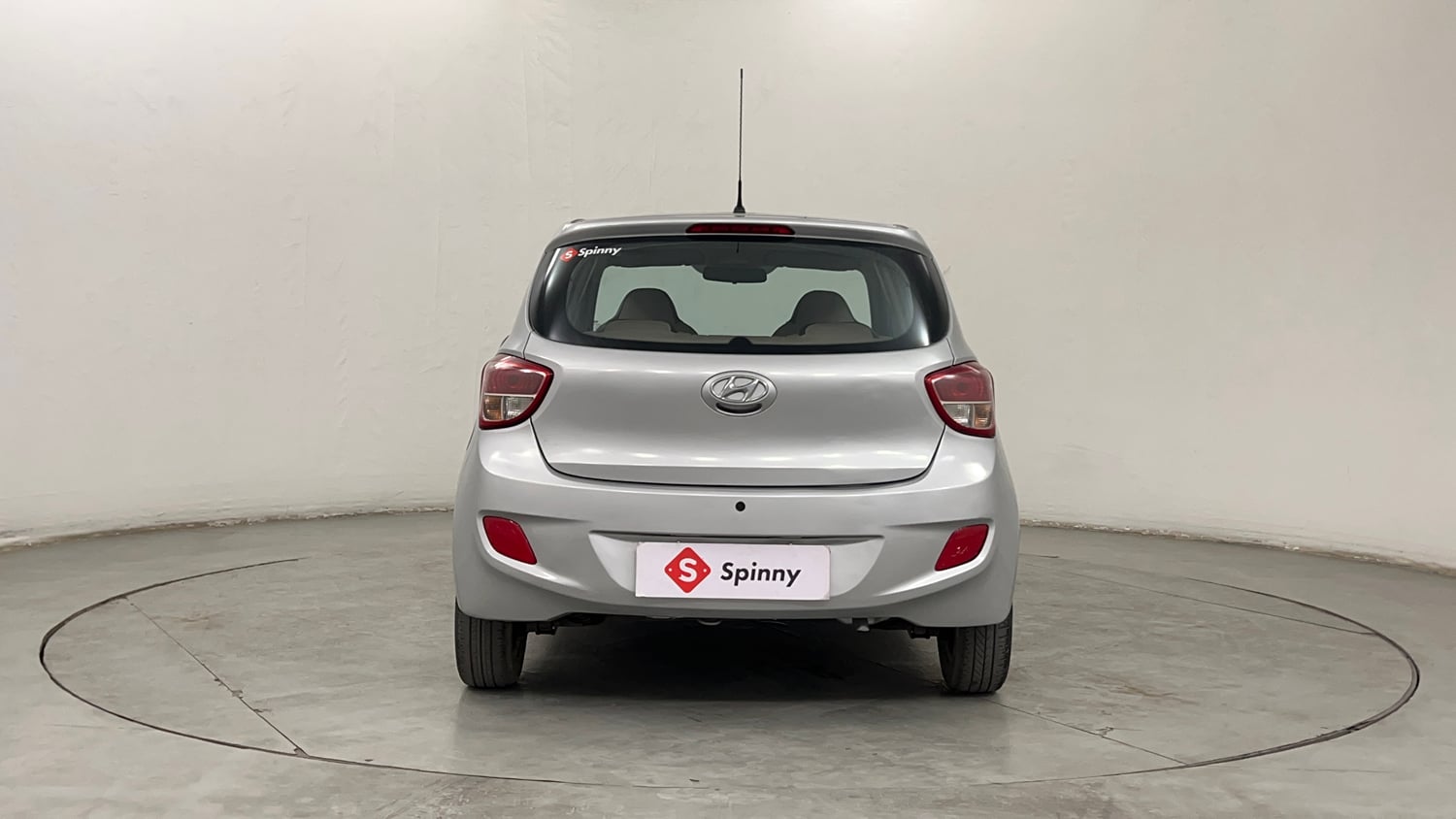 Used 2015 Hyundai Grand i10 Magna 1.2 Kappa VTVT Petrol Manual exterior BACK VIEW