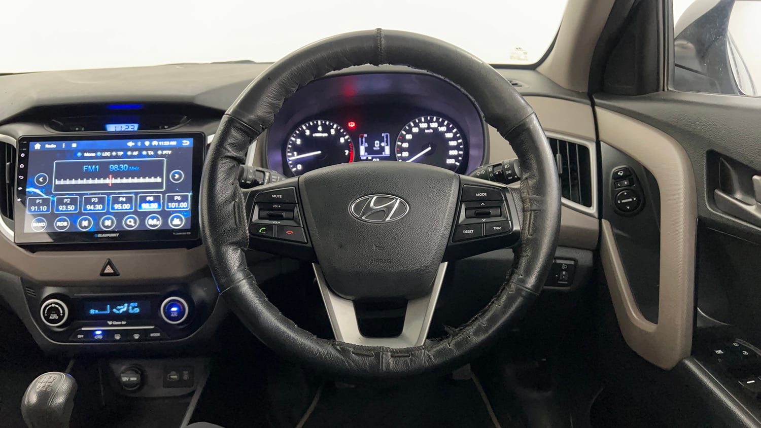 Used 2016 Hyundai Creta 1.6 SX Plus Petrol Petrol Manual interior STEERING VIEW