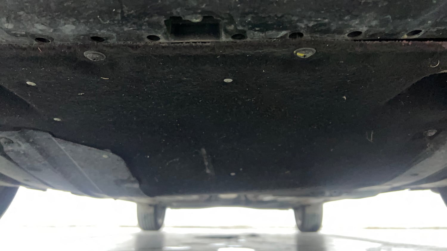 Used 2024 Maruti Suzuki Baleno Alpha AGS Petrol Automatic extra FRONT LEFT UNDERBODY VIEW