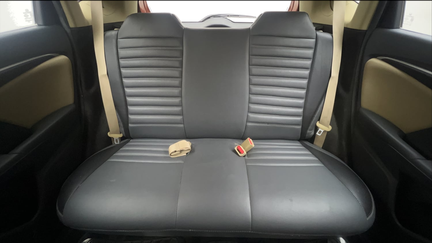 Used 2015 Honda Jazz V Petrol Petrol Manual interior REAR SEAT CONDITION VIEW