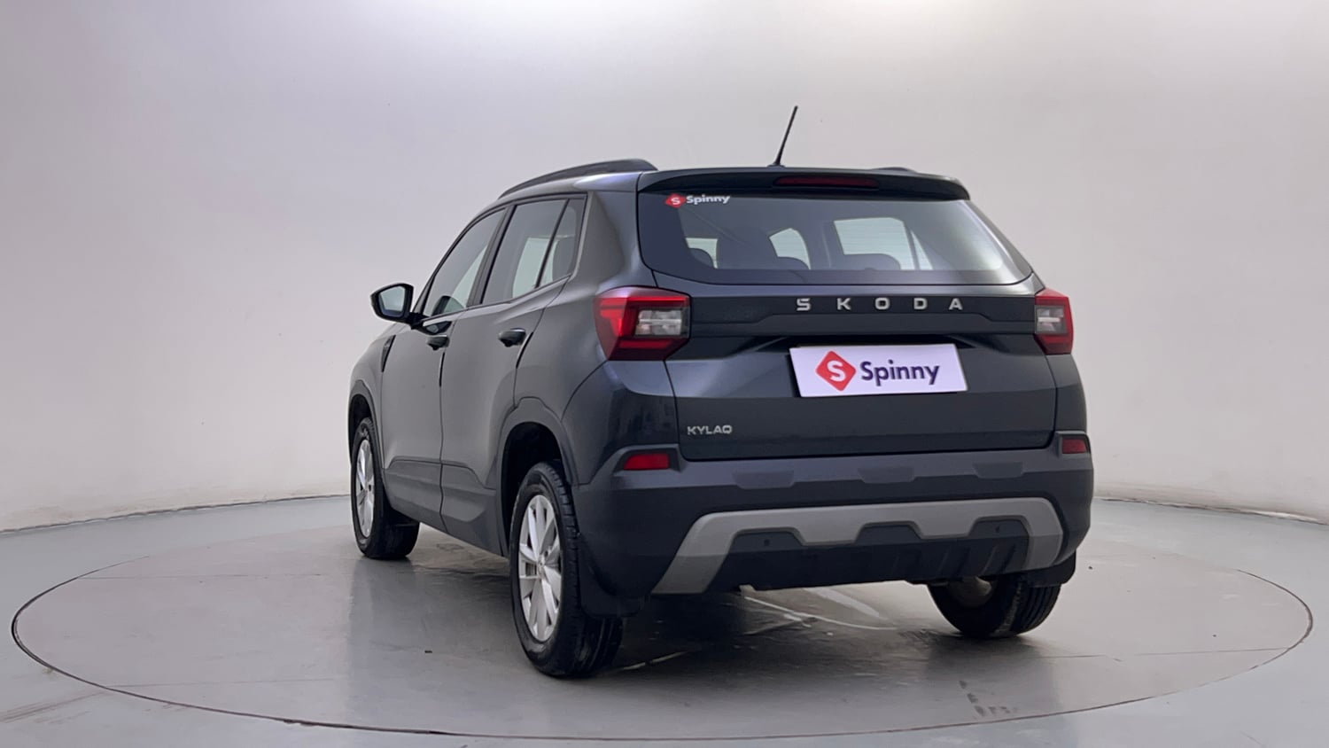 Used 2026 Skoda Kylaq Signature AT Petrol Automatic exterior LEFT REAR CORNER VIEW