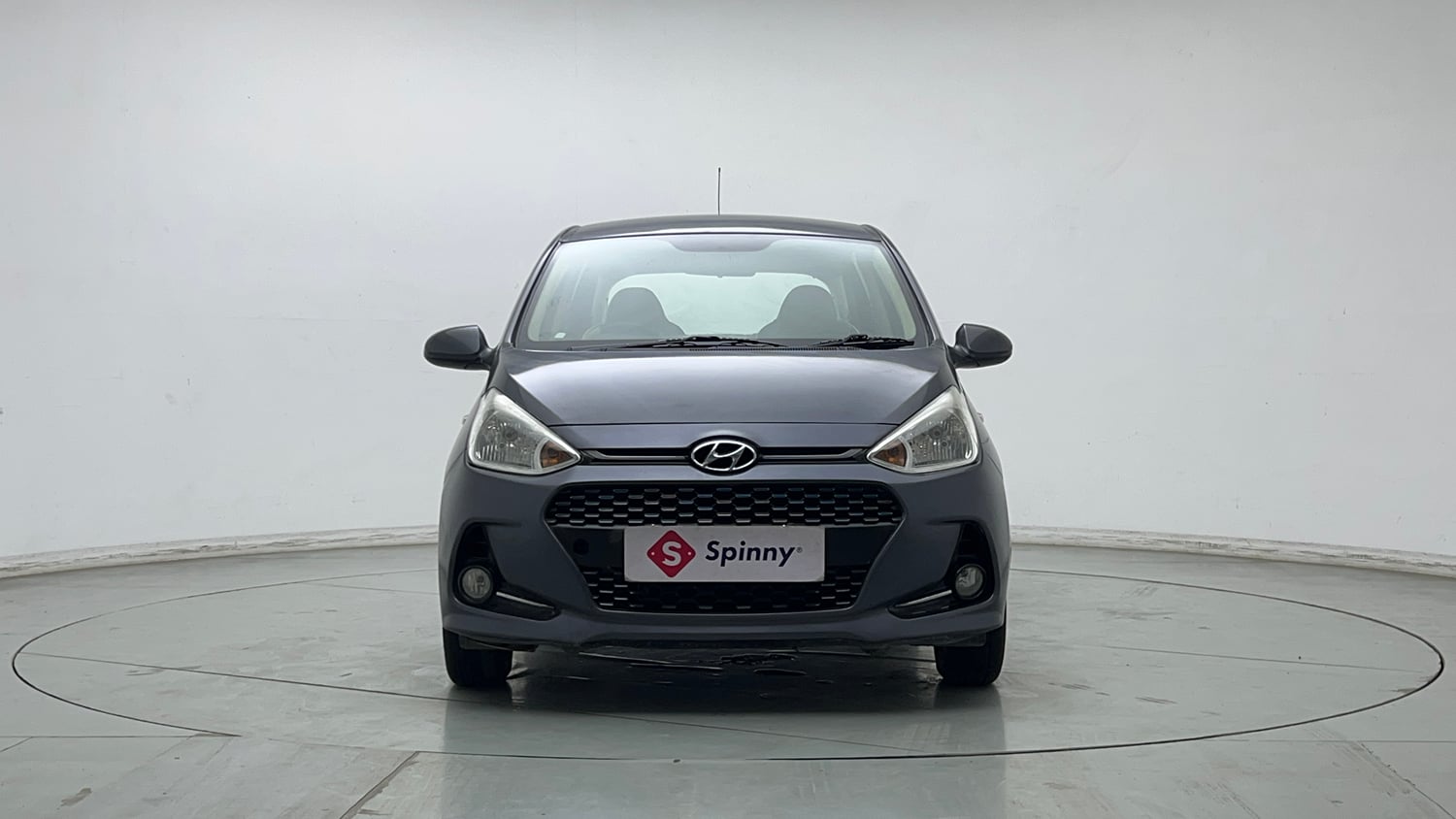Used 2017 Hyundai Grand i10 Magna 1.2 Kappa VTVT Petrol Manual exterior FRONT VIEW