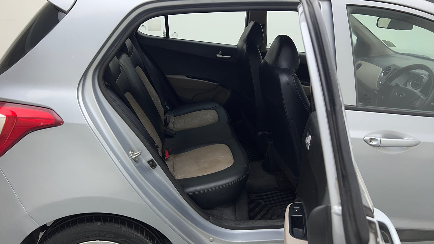 Used 2019 Hyundai Grand i10 Sportz 1.2 Kappa VTVT Petrol Manual interior RIGHT SIDE REAR DOOR CABIN VIEW
