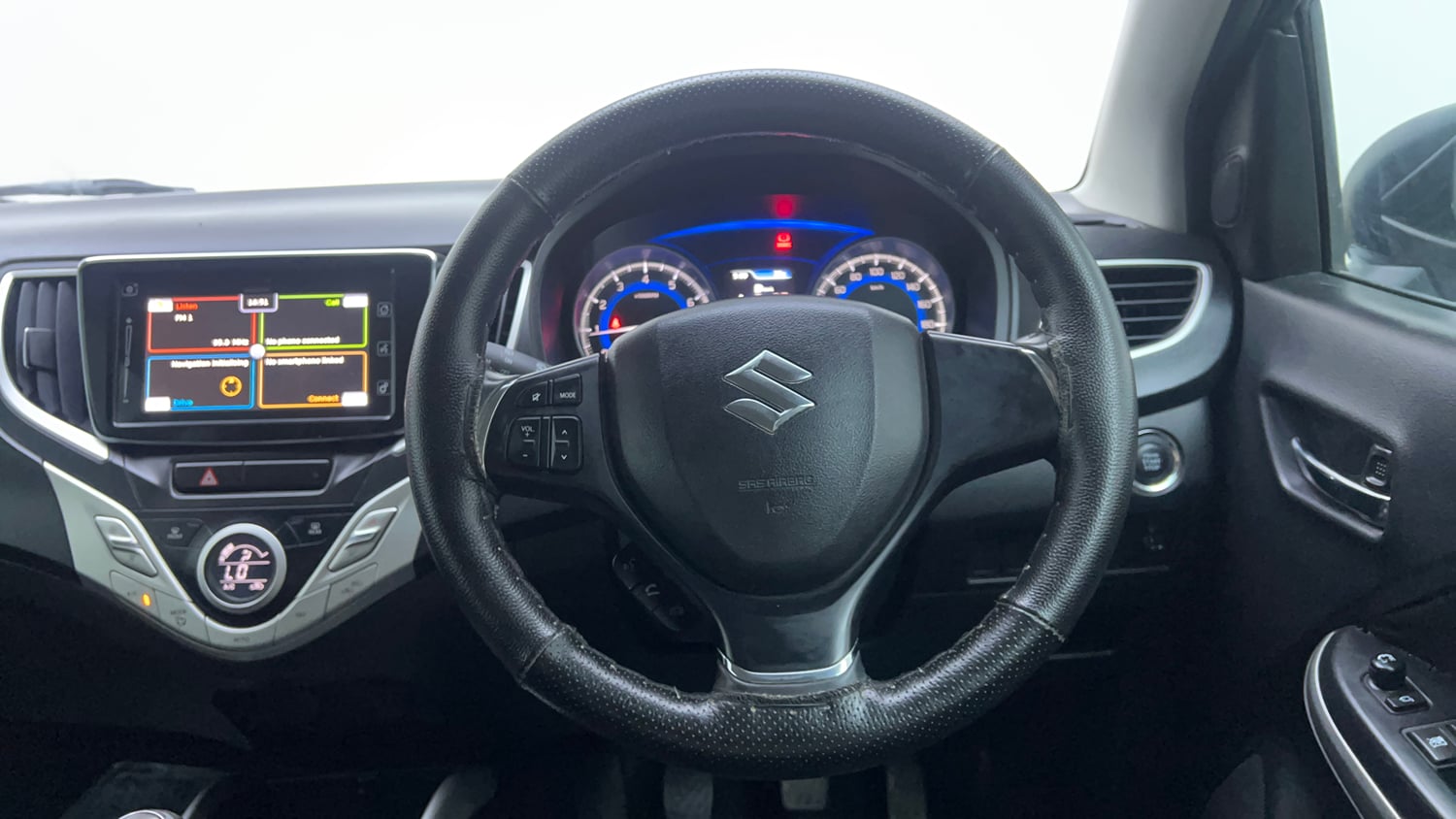 Used 2016 Maruti Suzuki Baleno Alpha 1.2 Petrol Manual interior STEERING VIEW