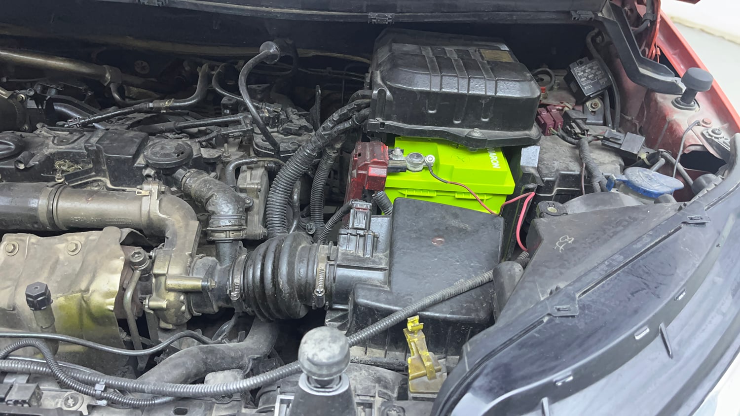 Used 2017 Ford EcoSport Trend+ 1.5L TDCi Diesel Manual engine ENGINE LEFT SIDE VIEW