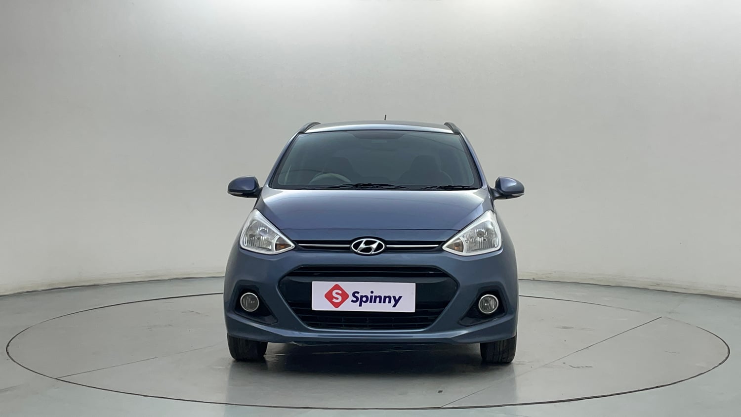 Used 2014 Hyundai Grand i10 Asta AT 1.2 Kappa VTVT Petrol Automatic exterior FRONT VIEW