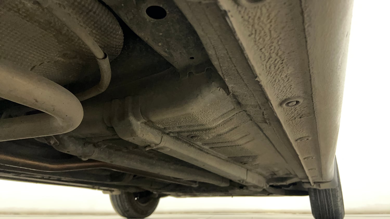 Used 2014 Hyundai Elite i20 Magna 1.2 Petrol Manual extra REAR RIGHT UNDERBODY VIEW