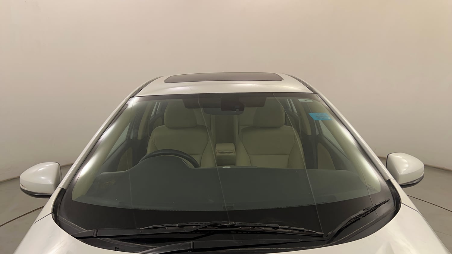 Used 2017 Honda City ZX CVT Petrol Petrol Automatic exterior FRONT WINDSHIELD VIEW