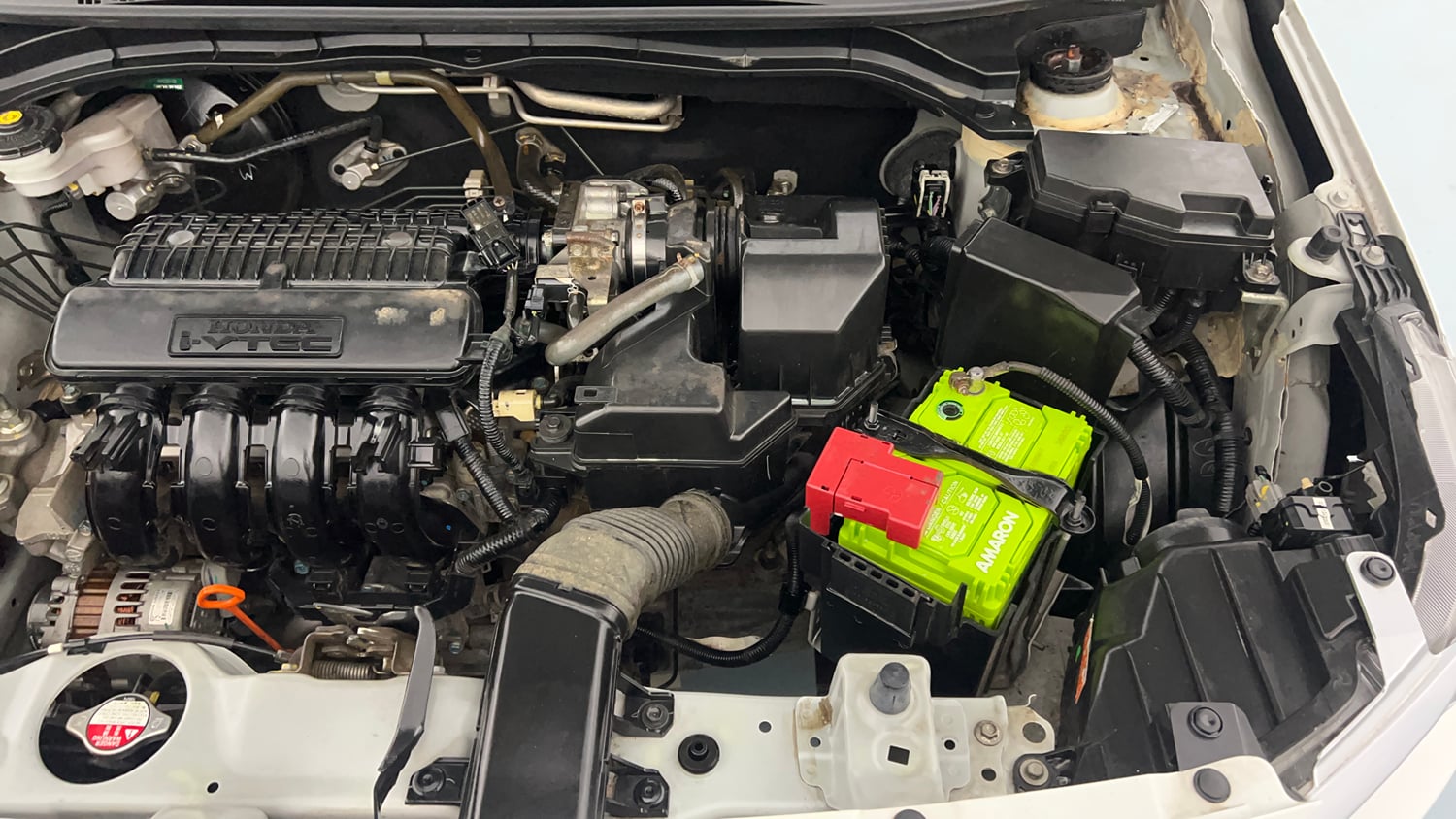 Used 2021 Honda Amaze 1.2 V MT Petrol Petrol Manual engine ENGINE LEFT SIDE VIEW