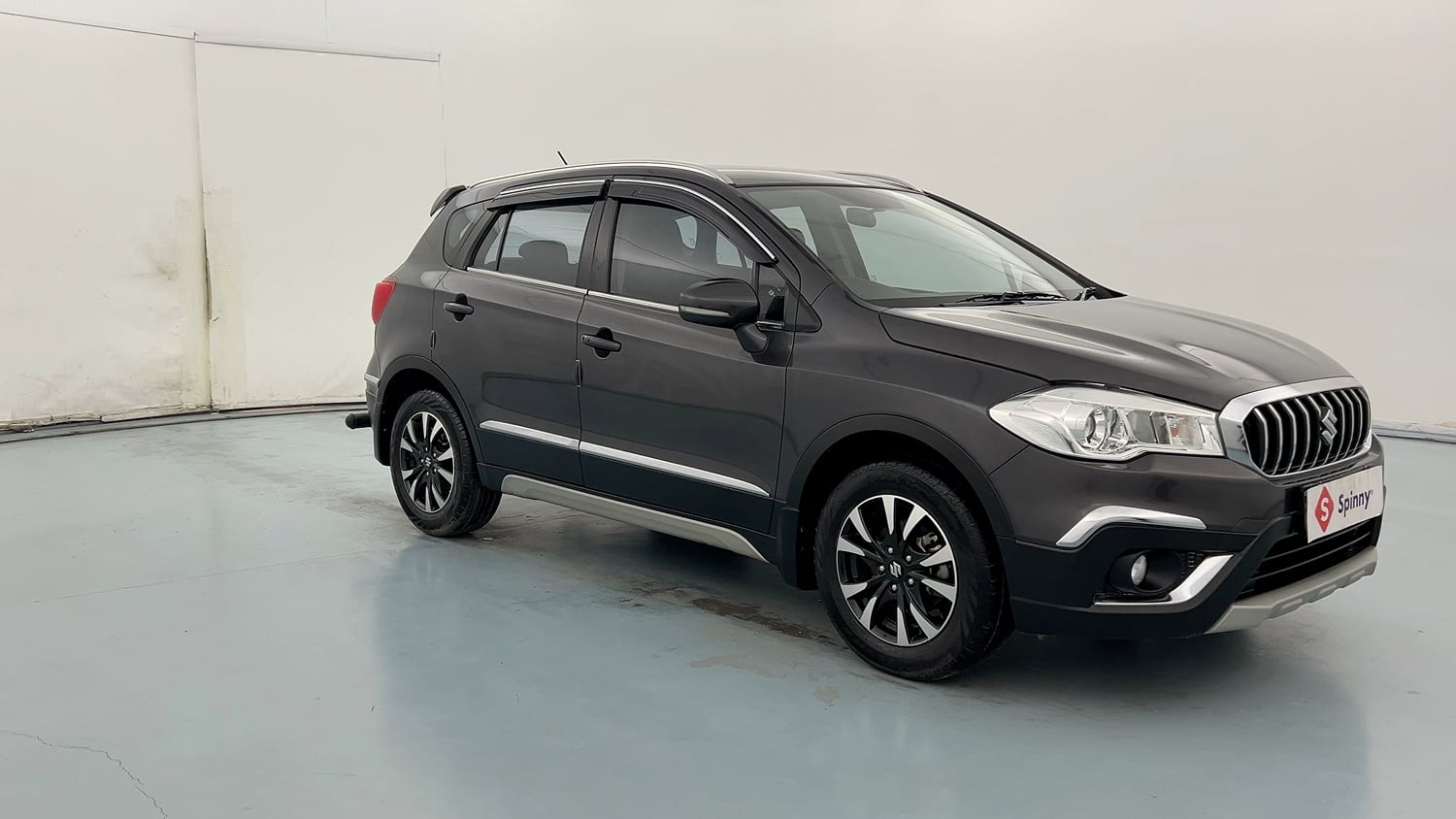 Used 2022 Maruti Suzuki S-Cross Zeta Petrol Manual exterior RIGHT FRONT CORNER VIEW