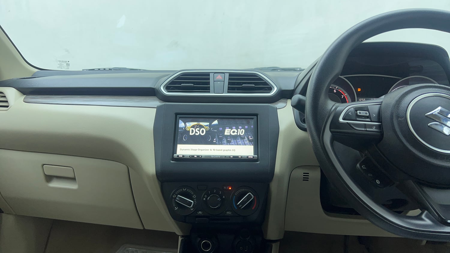 Used 2020 Maruti Suzuki Dzire VXi AGS Petrol Automatic top_features Integrated (in-dash) music system