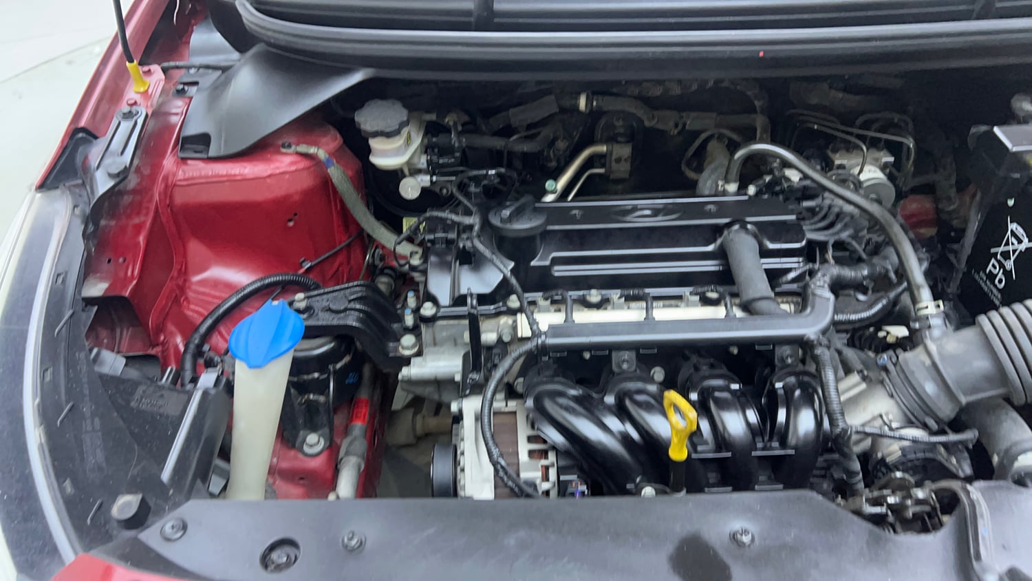 Used 2017 Hyundai Elite i20 Asta 1.2 Petrol Manual engine ENGINE RIGHT SIDE VIEW