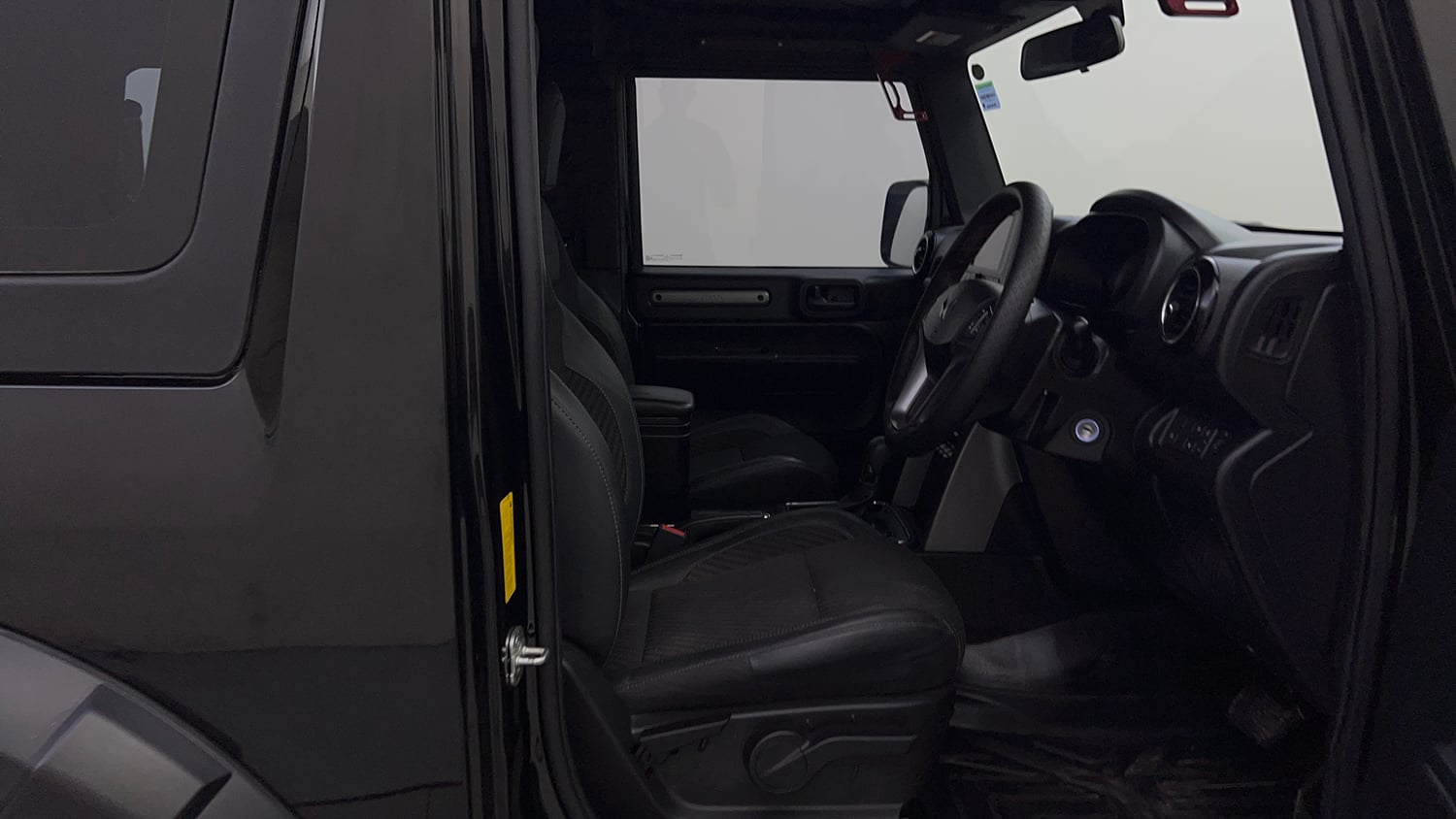 Used 2024 Mahindra Thar LX Hard Top Petrol AT RWD Petrol Automatic interior RIGHT SIDE FRONT DOOR CABIN VIEW