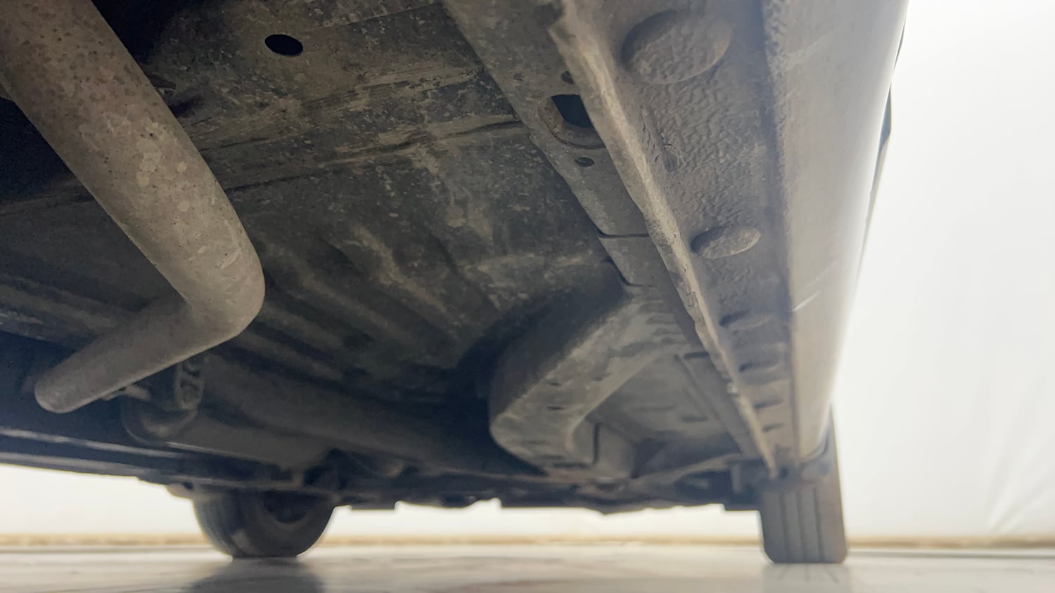 Used 2013 Honda Amaze 1.2 S i-VTEC Petrol Manual extra REAR RIGHT UNDERBODY VIEW