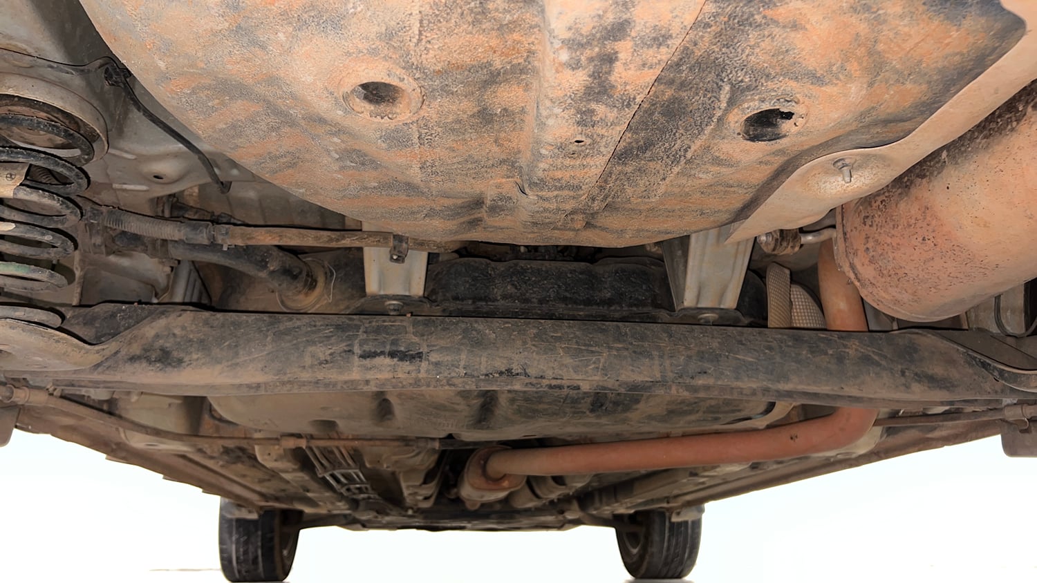 Used 2019 Hyundai Venue SX Plus 1.0 Turbo DCT Petrol Automatic extra REAR UNDERBODY VIEW (TAKEN FROM REAR)