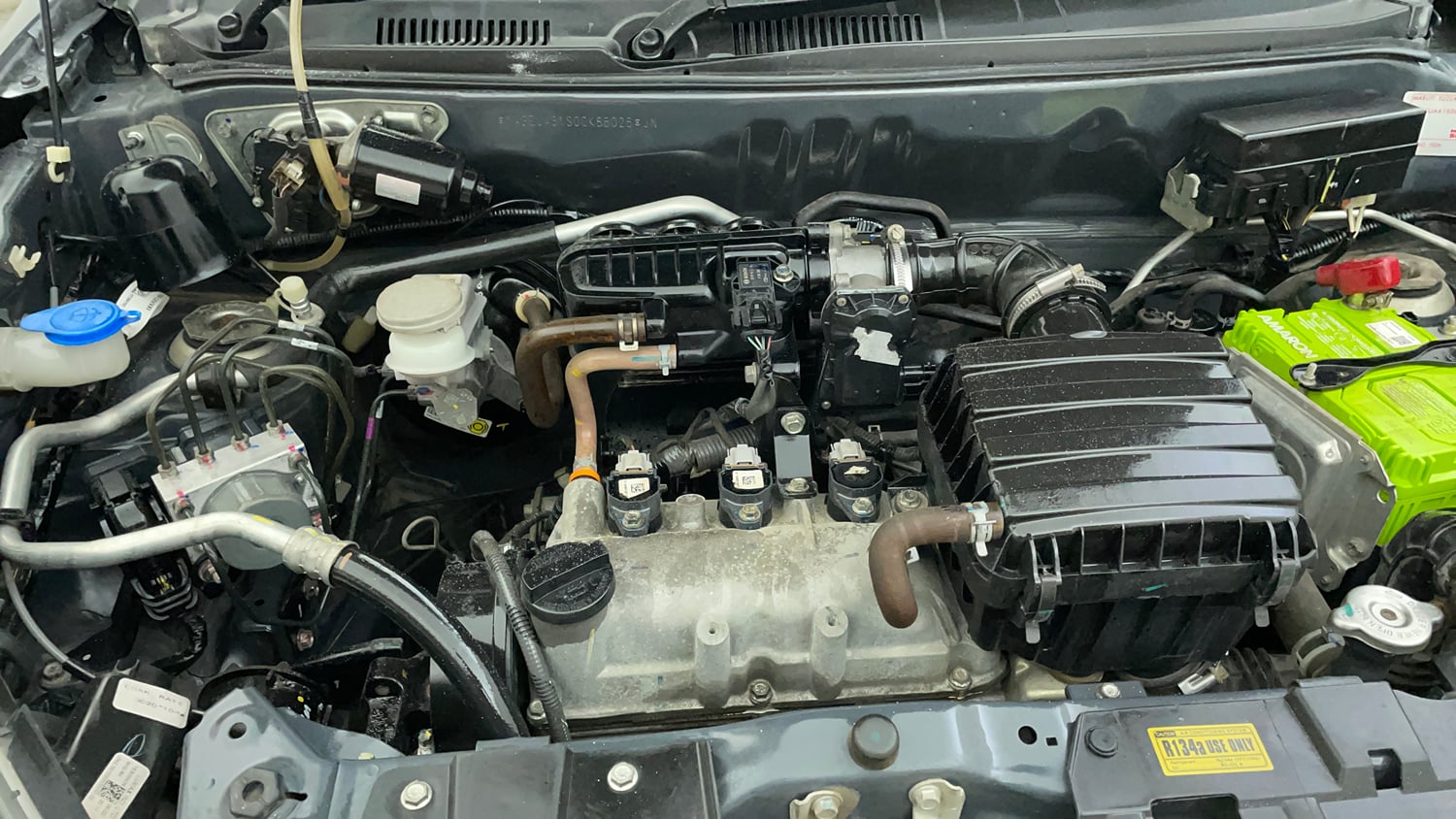 Used 2022 Maruti Suzuki Alto 800 LXi (O) Petrol Manual engine ENGINE RIGHT SIDE VIEW