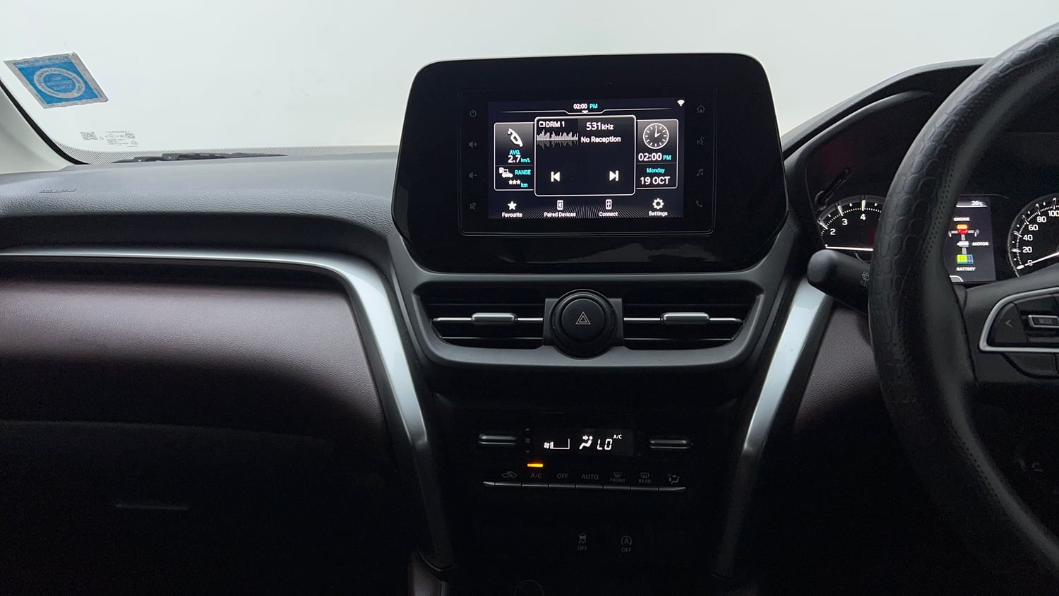 Used 2023 Maruti Suzuki Grand Vitara Delta Smart Hybrid Petrol Manual interior MUSIC SYSTEM & AC CONTROL VIEW