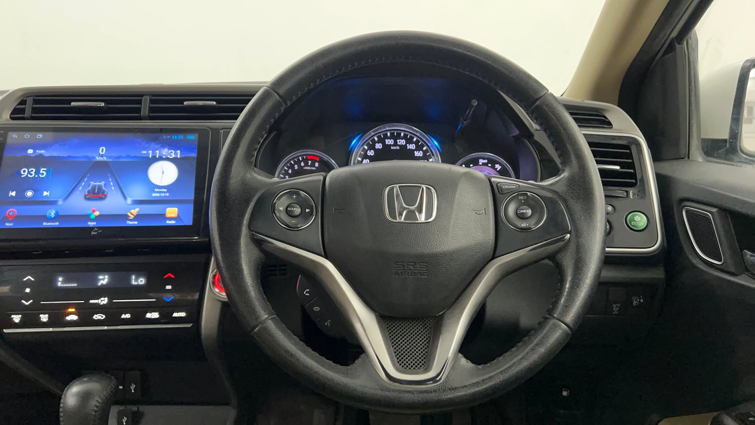 Used 2017 Honda City ZX CVT Petrol Petrol Automatic interior STEERING VIEW