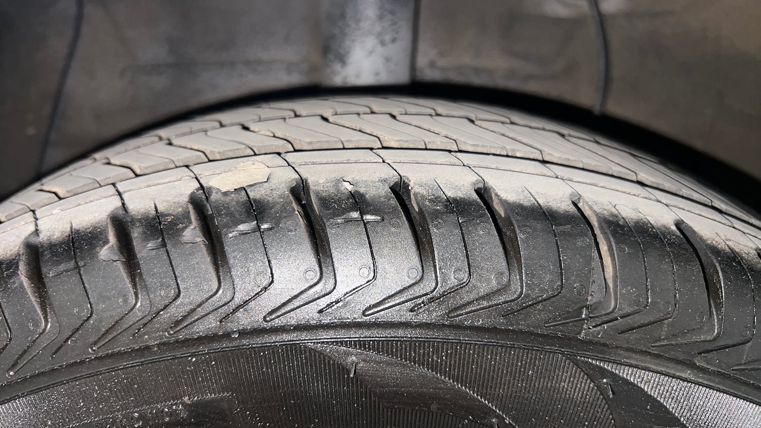 Used 2019 Hyundai Xcent S Petrol Manual tyres RIGHT REAR TYRE TREAD VIEW
