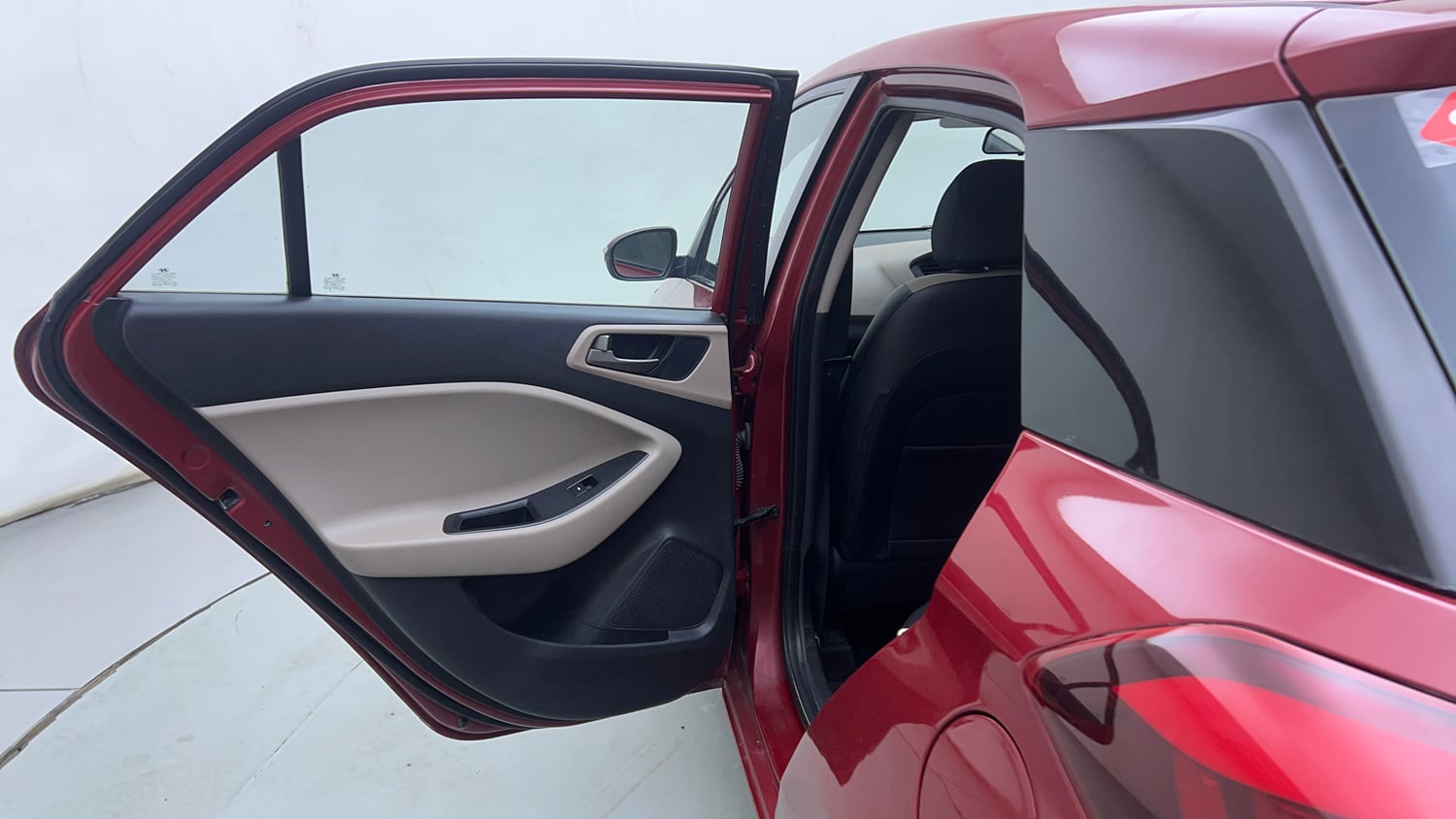 Used 2017 Hyundai Elite i20 Asta 1.2 Petrol Manual interior LEFT REAR DOOR OPEN VIEW