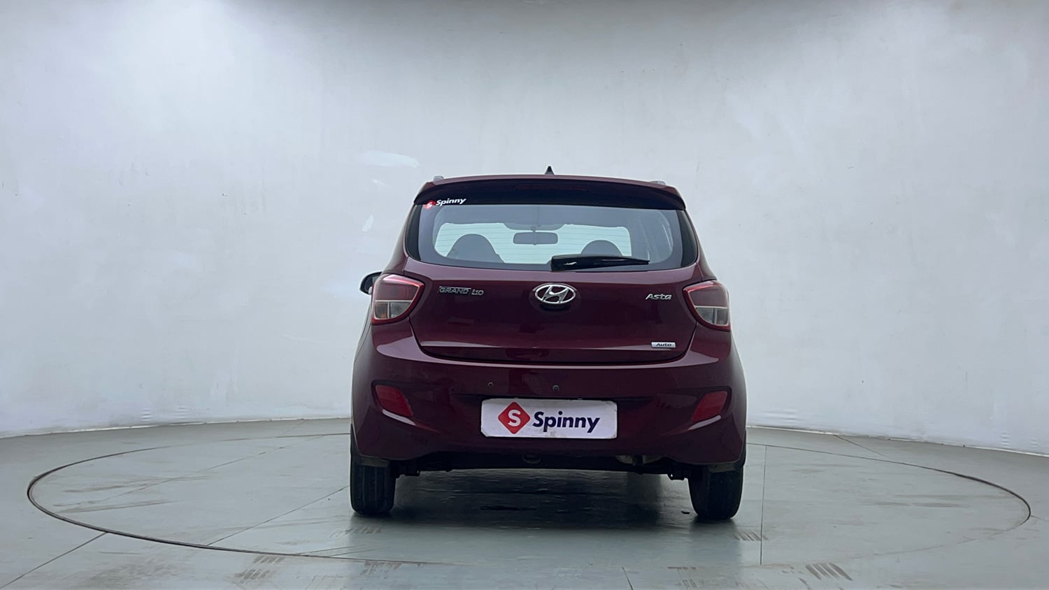 Used 2016 Hyundai Grand i10 Asta AT 1.2 Kappa VTVT Petrol Automatic exterior BACK VIEW