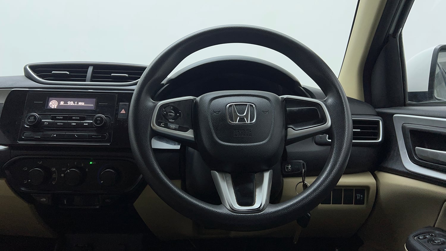 Used 2022 Honda Amaze S MT 1.2 Petrol Petrol Manual interior STEERING VIEW