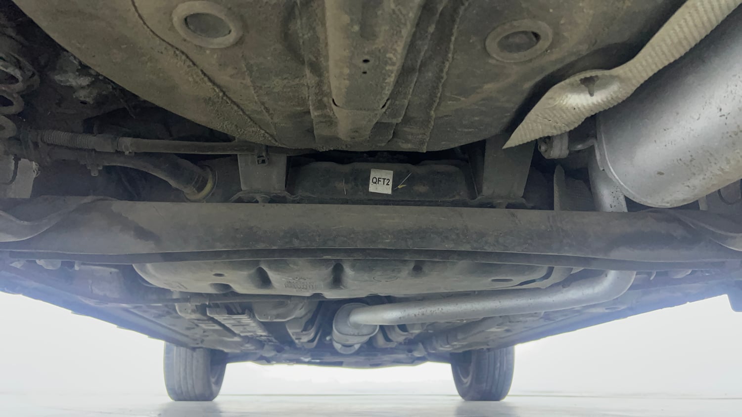 Used 2022 Hyundai Venue SX Plus 1.0 Turbo DCT Petrol Automatic extra REAR UNDERBODY VIEW (TAKEN FROM REAR)