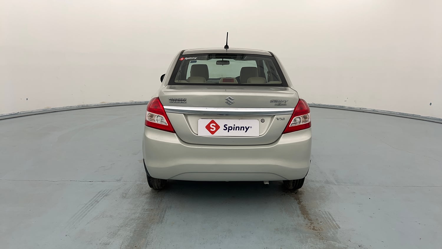 Used 2015 Maruti Suzuki Swift Dzire VXI Petrol Manual exterior BACK VIEW