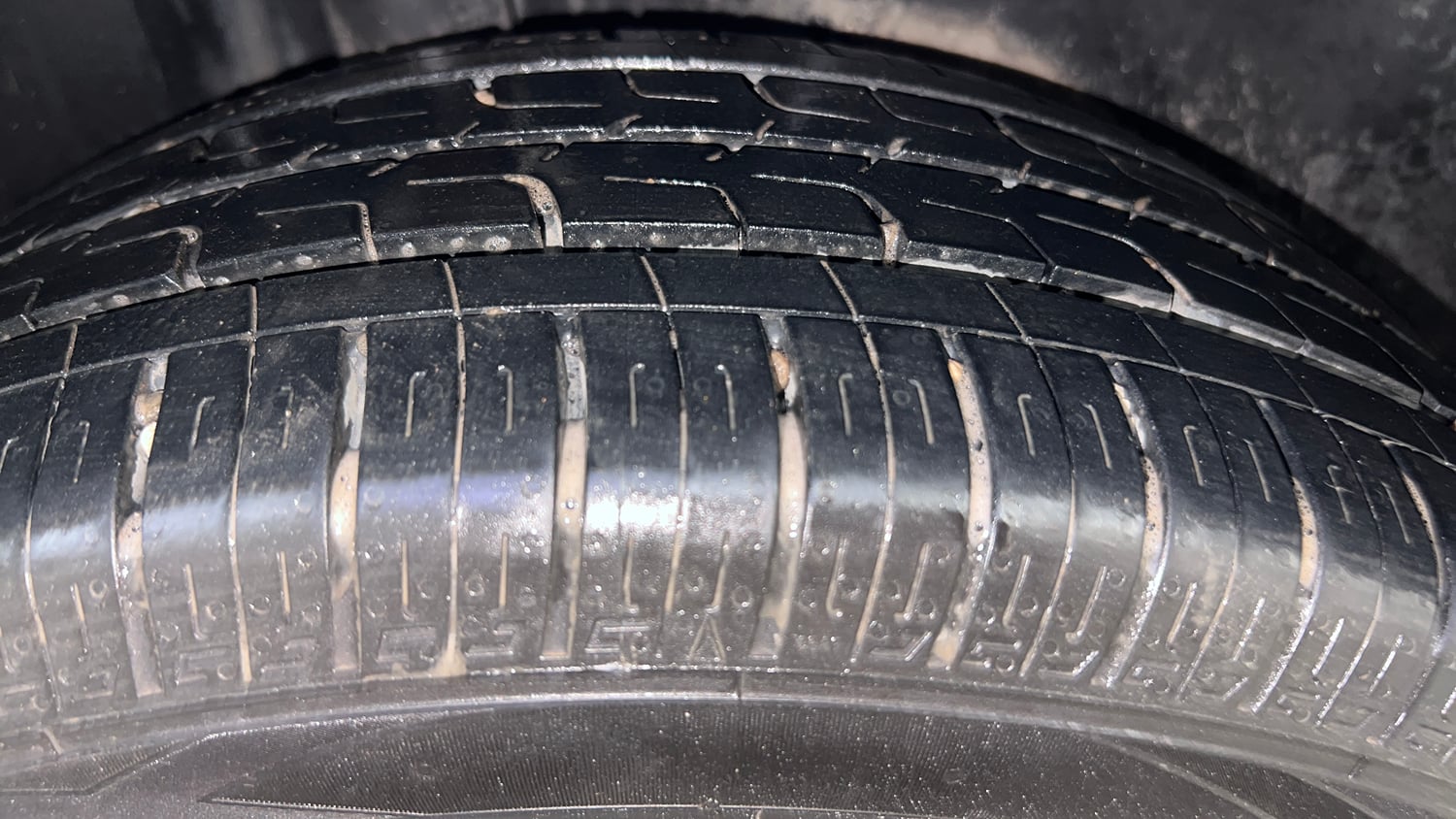 Used 2021 Skoda Rapid Style Petrol Manual tyres RIGHT REAR TYRE TREAD VIEW